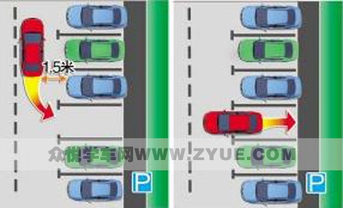 侧方垂直停车 侧方垂直停车
